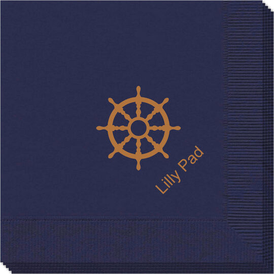 Nautical Wheel  Napkins